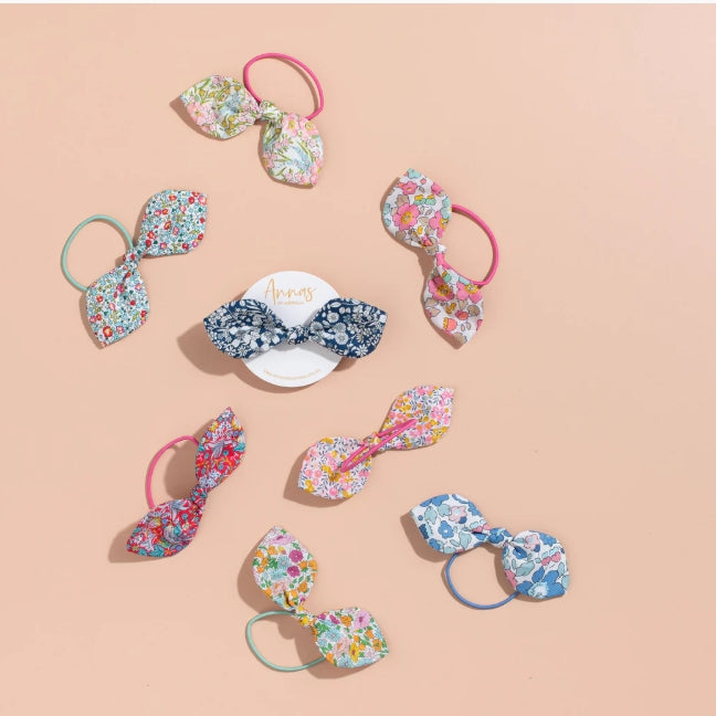 Annas of Australia Bow Bobble - Liberty Print