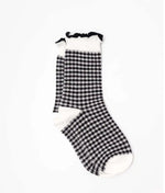 Gingham socks