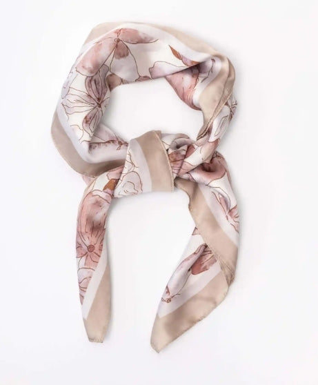 Amelia Neck Scarf – Blush