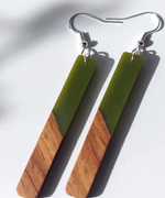 Fall for fancy - Long Wooden Drops