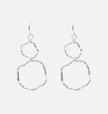 Frances Earrings – Silver