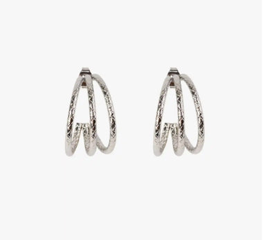 Aurelia Earrings – Silver