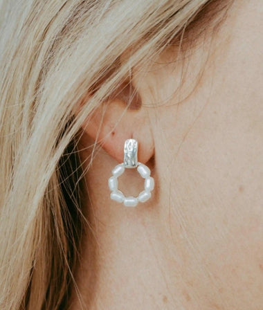 Gabrielle Earrings – Silver