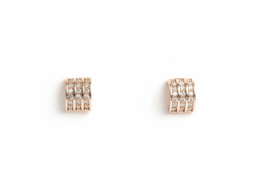 Halsie Earrings – Rose