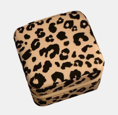 Estelle Jewellery Box - Leopard Print