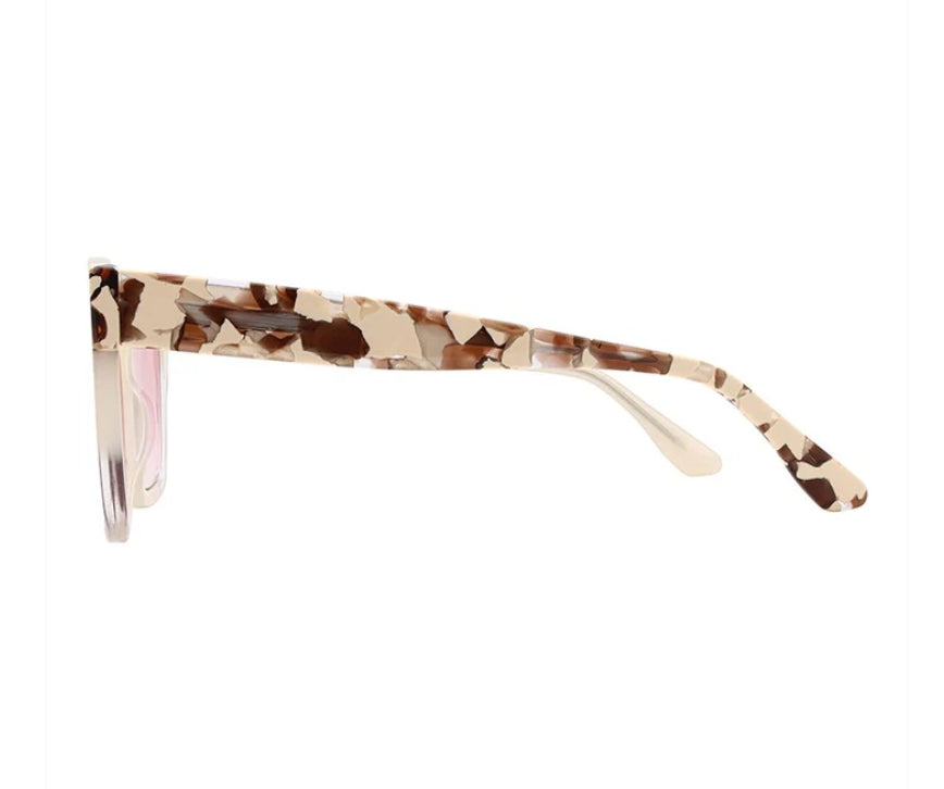 Antigone Tara Sunglasses Acetate - White Tortoiseshell