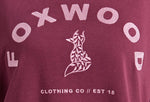 Foxwood Effortless Contrast Crew - Wine