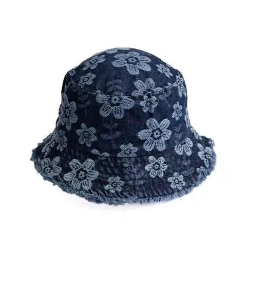 Henley Bucket Hat– Dark Blue