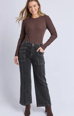 Foxwood Balmy Jean in washed Black