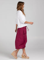 Boom Shankar Guru Skirt - Merlot