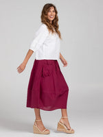 Boom Shankar Guru Skirt - Merlot