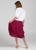 Boom Shankar Guru Skirt - Merlot
