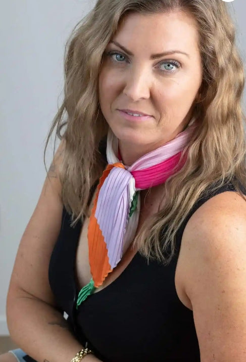 Bindi Pleated Scarf