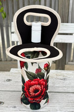 Neoprene Wine Cooler Bag - Vintage Ruby