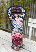 Neoprene Wine Cooler Bag - Spring Serenade