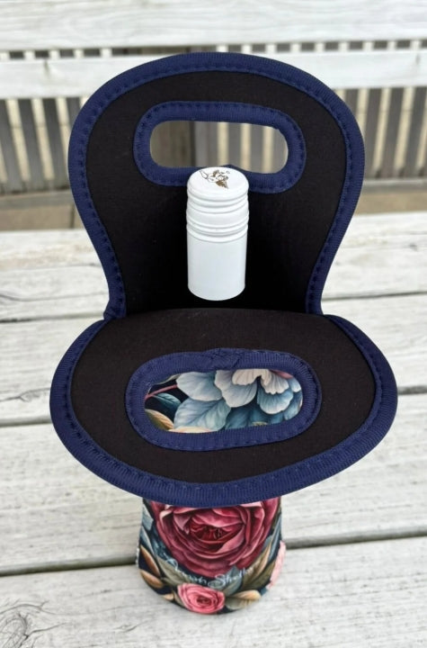 Neoprene Wine Cooler Bag - Spring Serenade