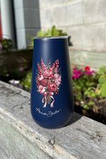 Champagne Flute - Navy Bunch