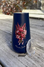 Champagne Flute - Navy Bunch