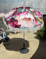 Beach Umbrella - Crimson Whisper