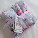 Cotton Floral Wheat Bag from Carmen Kirstein Luxury Loungewear– Lavender Scented