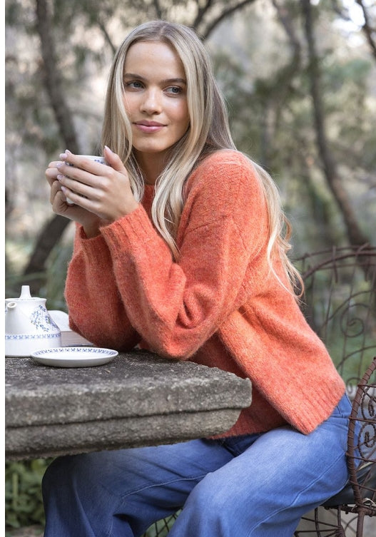 Neve Jumper from Humidity Lifestyle - Azure Colour