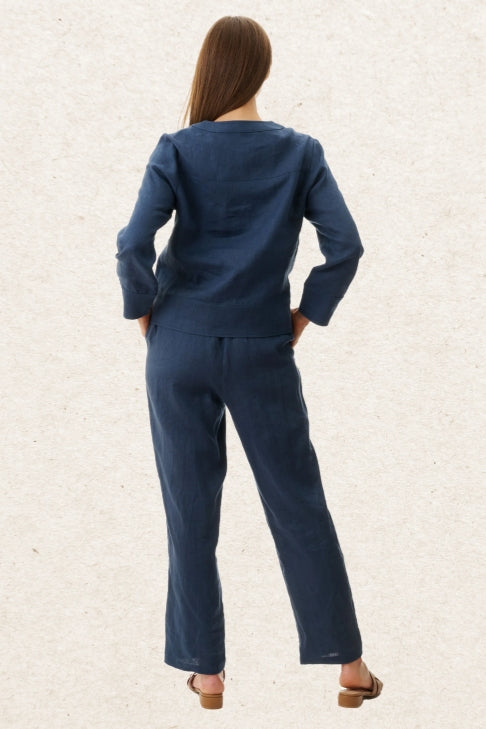 Givoni Seamed linen jacket