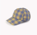 Lark Cotton Cap – Blue/Yellow
