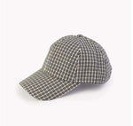 Lark Cotton Cap – Navy Check