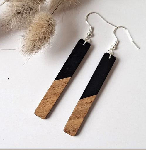 Fall for fancy - Long Wooden Drops
