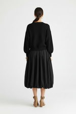 Statement Zip Cardi from Zacket & Plover - Black