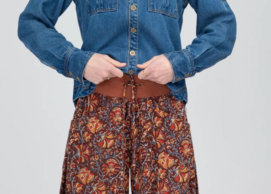Boom Shankar Guru Pant - Juliette print