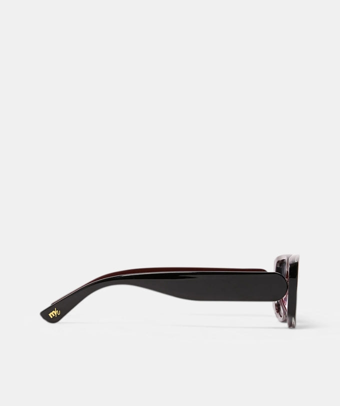 Milla Hart Freja Sunglasses Black/Smoke