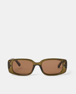 Milla Hart Freja Sunglasses Cry Green/Brown