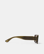Milla Hart Freja Sunglasses Cry Green/Brown
