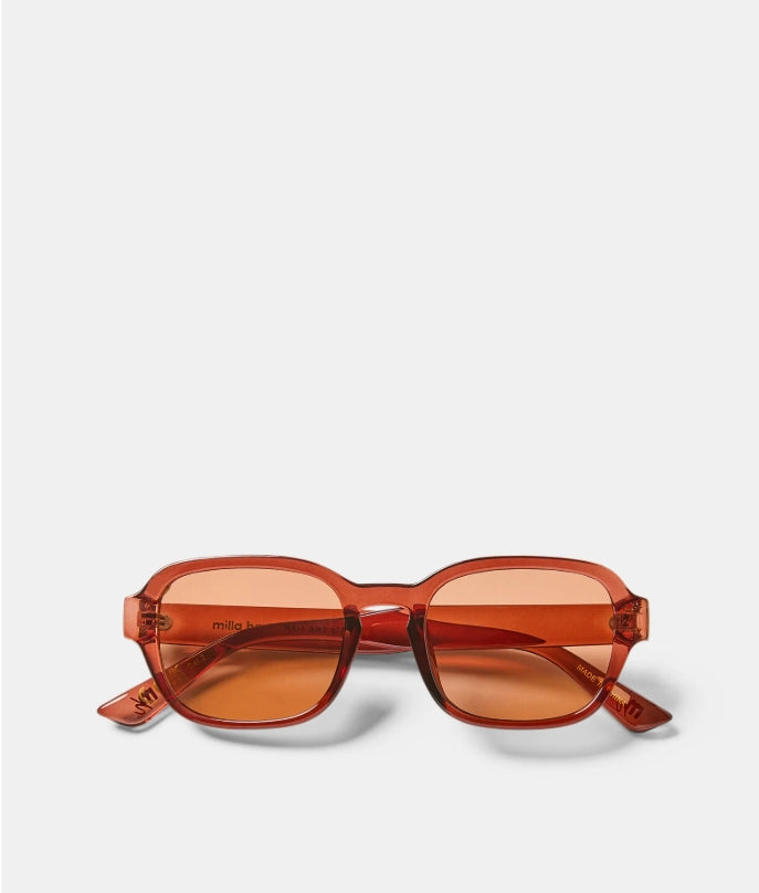 Milla Hart Maja Sunglasses Cry Amber/Lt Brown