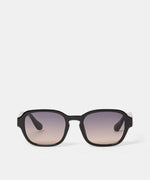 Milla Hart Maja Sunglasses Black/Smoke-Brown