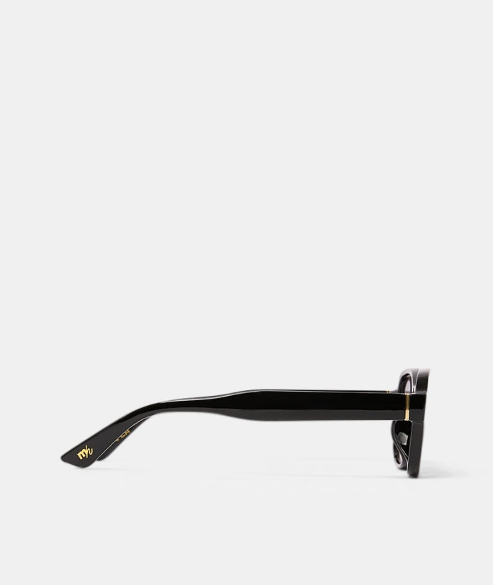 Milla Hart Maja Sunglasses Black/Smoke-Brown