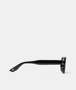 Milla Hart Maja Sunglasses Black/Smoke-Brown