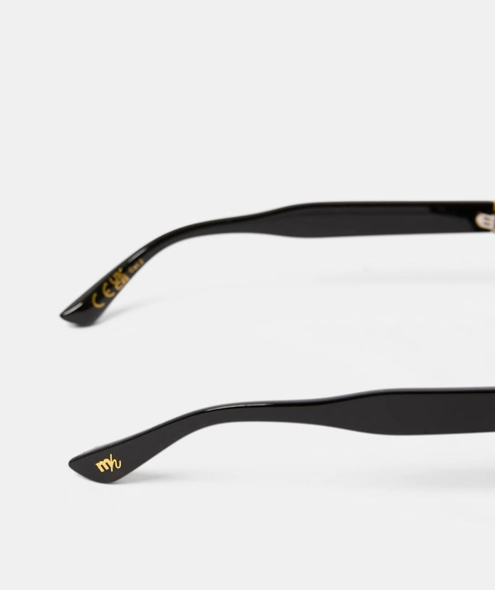 Milla Hart Maja Sunglasses Black/Smoke-Brown