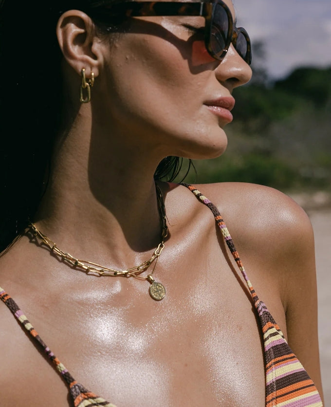 Milla Hart Maja Sunglasses Tortoise/Purple