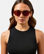 Milla Hart Maja Sunglasses Tortoise/Purple