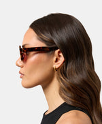 Milla Hart Maja Sunglasses Tortoise/Purple