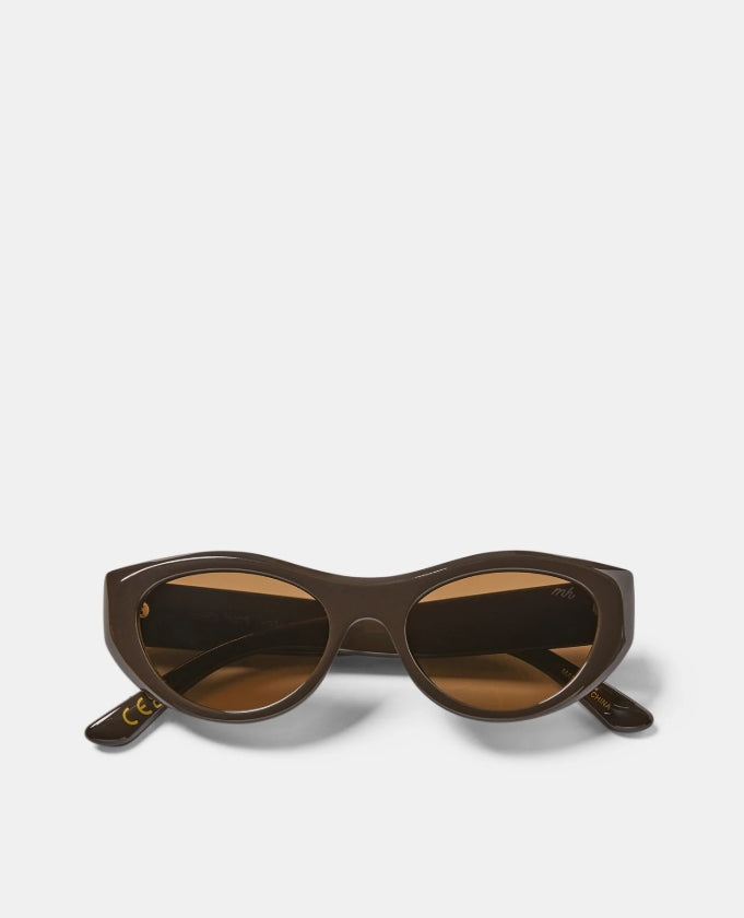 Milla Hart Nora Sunglasses Chocolate/Brown