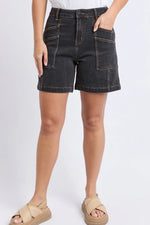 Balmy Short - Washed Black