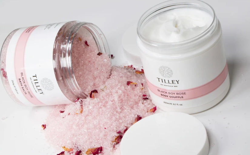 Tilley Black Boy Rose - Bath Care Set