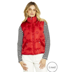 Marilyn Diamonte puffer vest from Ping Pong Australia