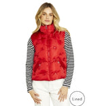Marilyn Diamonte puffer vest from Ping Pong Australia