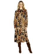 Spiced Animal Midi Dress from Ping Pong Australia
