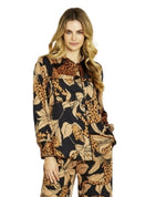Spliced Animal Print Shirt from Ping Pong Australia