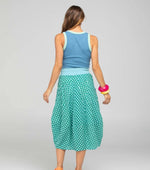 Guru skirt - Green Seersucker